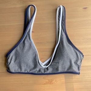 aerie V-neck bikini top